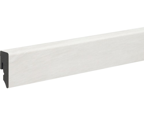Sockelleiste Skandor PVC KU048L weiß 15x38,5x2400 mm