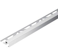 Winkel-Abschlussprofil Dural Durosol weiß PVC Länge 250 cm Höhe 10 mm 
