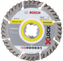 Diamanttrennscheibe Bosch Standard for Universal Ø 125x22,23 mm, X-LOCK Aufnahme