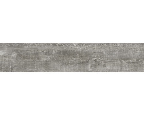 Feinsteinzeug Wand- und Bodenfliese Velden grau 30x149,5cm rektifiziert