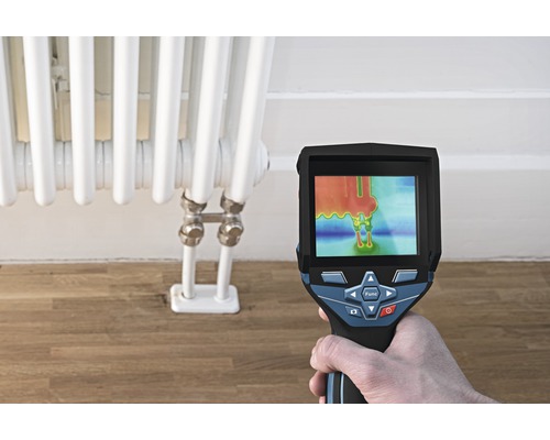 Wärmebildkamera Thermodetektor GTC 400 C Bosch Professional inkl. 1x Akku GBA 12V (1.5Ah), Ladegerät und L-BOXX 136