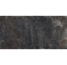 Wand- und Bodenfliese Schiefer dark 60x120 cm