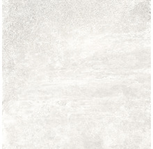 Wand- und Bodenfliese Schiefer weiß 60x60 cm lappato