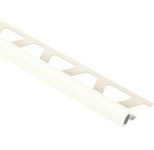 Abschlussprofil Schlüter RONDEC-PRO PVC, weiß, Länge 250cm, Höhe 8 mm