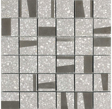 Feinsteinzeug Mosaik Marazzi Pinch grey 30x30cm