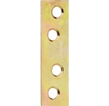 Flachverbinder 50 x 15 mm, galv. gelb verzinkt