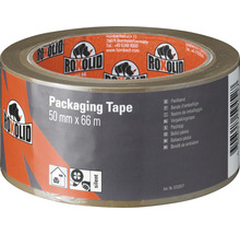 ROXOLID Packaging Tape Packband braun 50 mm x 66 m